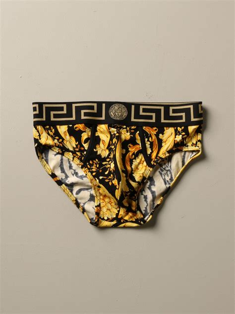 gold versace underwear|Versace male underwear.